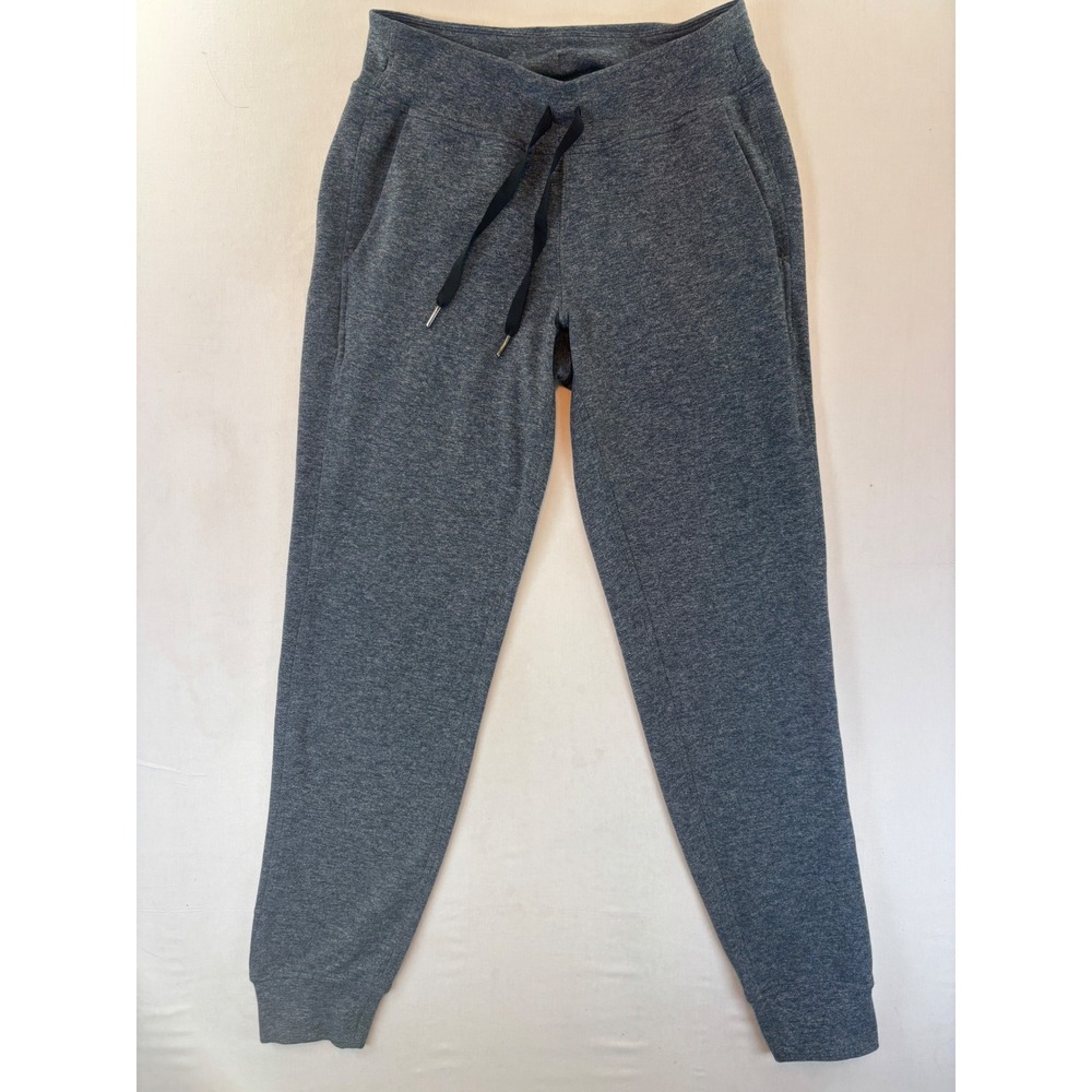 Lululemon Scuba High-Rise Jogger Heathered Charcoal Grey Size 6 Athletic Pants